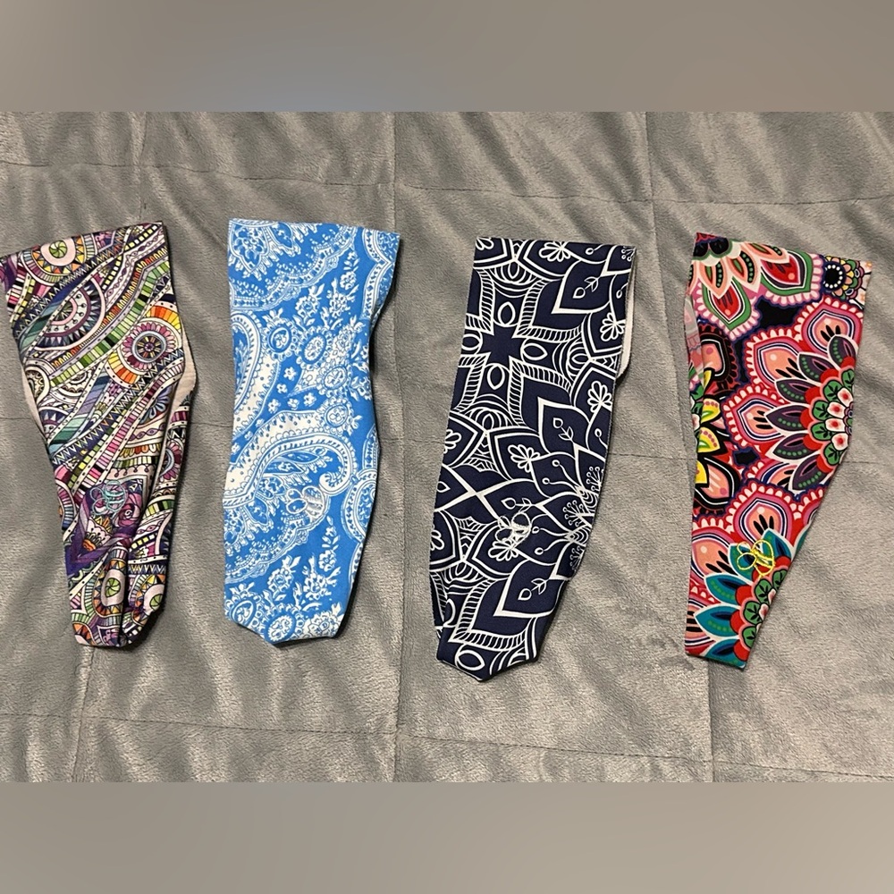 4 Colorful Patterned Hairbands - Picture 4 of 5